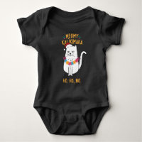 Meowy Kalikimaka Funny Cat Santa Hat Kerstmis