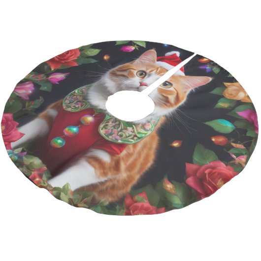 Meowy Kerstboom Rok (Gekanteld)