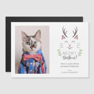 Meowy kerstkat met kerstcadeau van Antlers