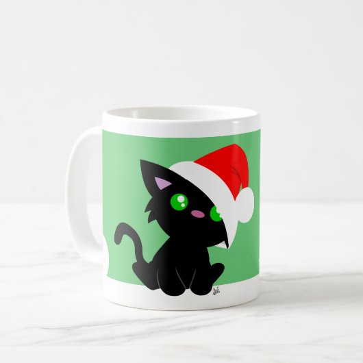 Meowy kerstKat Mok (Voorkant links)