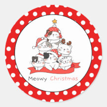 Meowy kerstkatten