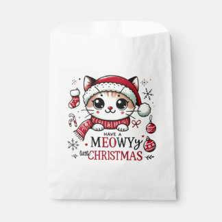 Meowy Kerstmis Bedankzakje