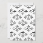 Meowy Kerstmis - Drie kattenfotocollage Aankondiging (Achterkant)