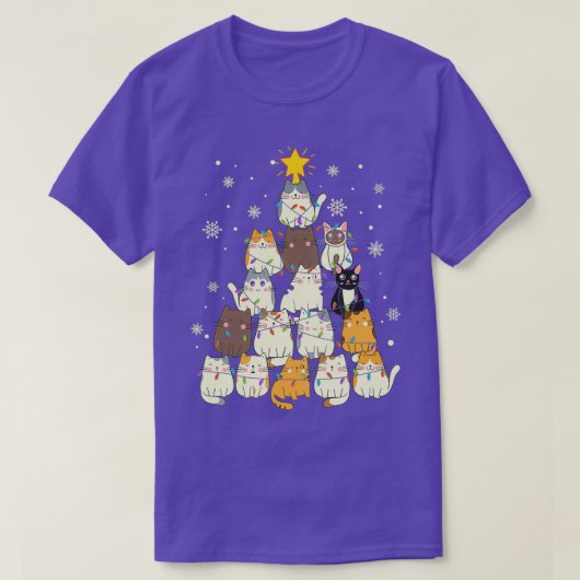 Meowy Kerstmis Essential TShirt 1 (Design voorkant)