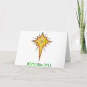 Meowy Kerstmis Feestdagen Kaart (Achterkant)