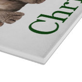 Meowy Kerstmis Kitten Cutting Board Snijplank (Hoek)