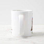 Meowy Kerstmis Kitten Jumbo Mok (Achterkant)