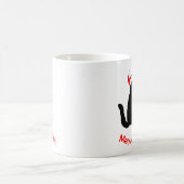 Meowy Kerstmis Koffiemok (Center)