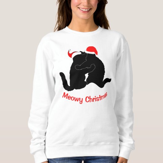 Meowy Kerstmis Trui (Voorkant)