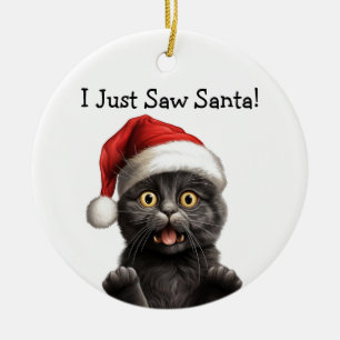 Meowy Noël Chat Ornement