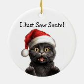 Meowy Noël Chat Ornement (Dos)