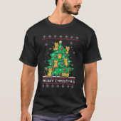 Meowys Kerstmis Ugly met Kerstmis Jumper Day T-shirt (Voorkant)