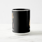 Meowzel Tov Juif Drôle Chat Mug (Centre)