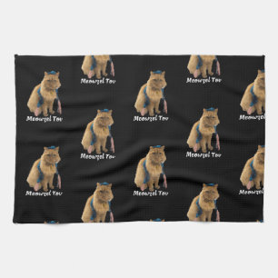 Meowzel Tov Mazel Tov keukenhanddoek voor joodse k