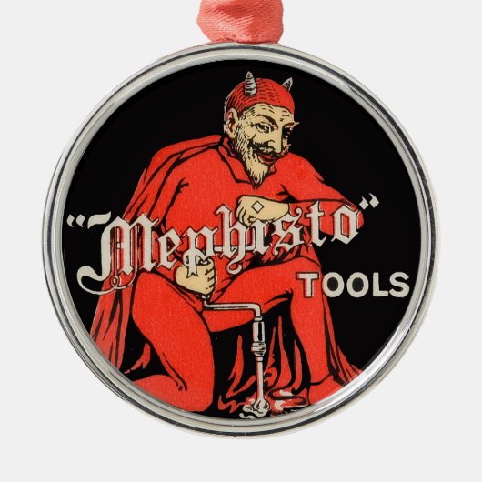 Mephisto Tools Metalen Ornament (Voorkant)