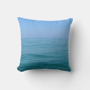 Mer Bleue Tranquille et Coussin Sky / Cuisine