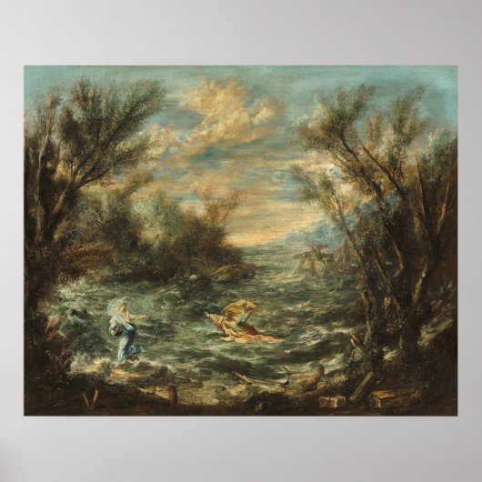 Mer de Galilée - A. Magnasco Poster des Beaux-Arts (Devant)