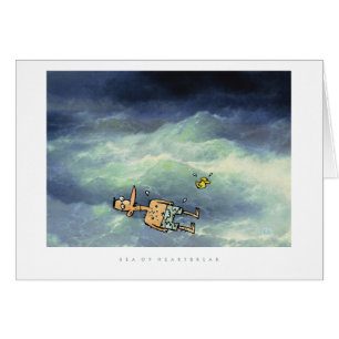 Mer de immense chagrin