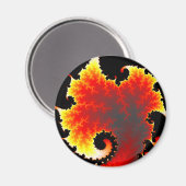 Mer de lave - aimant fractal (Recto/Verso)