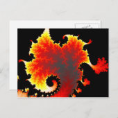 Mer de lave - Carte postale fragile (Devant / Derrière)