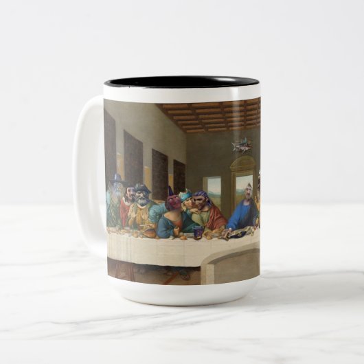 Mer des amis Mug 15oz (Devant gauche)