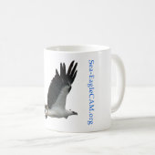Mer-Eagle avec la tasse de poissons (Devant droit)