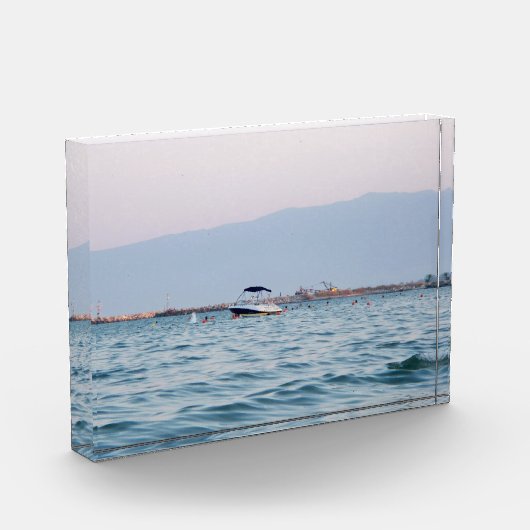 Mer Egée Grèce Bloc photo (Gauche)