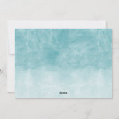 Mer et salutations Carte photo de vacances nautiqu (Dos)