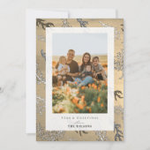 Mer et salutations Coral Gold Carte photo de vacan (Devant)