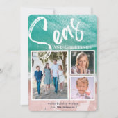 Mer et salutations Ocean Holiday 3 Carte photo (Devant)