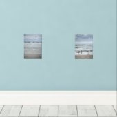 Mer majestueuse avec des vagues sous un ciel orage (Parquet)