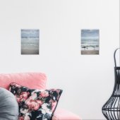 Mer majestueuse avec des vagues sous un ciel orage (Salon)