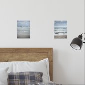 Mer majestueuse avec des vagues sous un ciel orage (Chambre à coucher)