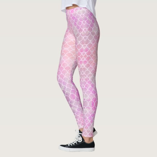 Mer Mama Mermaid Pattern Leggings (Links)