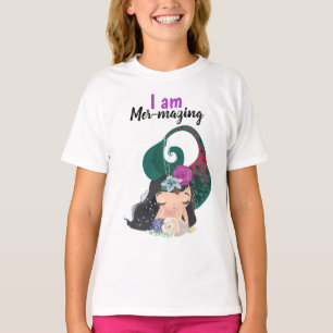 Mer-mazing Girls' Hanes TAGLESS® T-Shirt