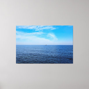 Mer Noire calme Roumanie – Impression de ciel bleu