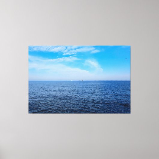 Mer Noire calme Roumanie – Impression de ciel bleu (Recto)