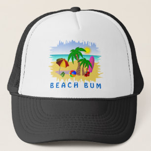 Mer sans valeur de Sun de plage et casquette