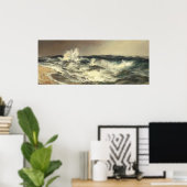 Mer très retentissante - Thomas Moran Poster d'art (Bureau à domicile)