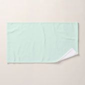 Mer vert bleu doux (Serviette à main)
