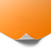Mer vitaminée Art mural couleur orange d'été (Coin)