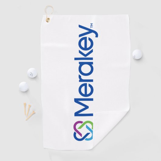 Merakey Logo Golf Towel Golfhanddoek (Insitu)