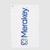 Merakey Logo Golf Towel Golfhanddoek (Voorkant)