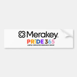 Merakey PRIDE Bumpersticker
