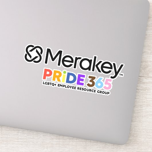 Merakey PRIDE Cutout Stickers (Detail)