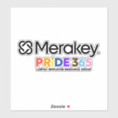 Merakey PRIDE Cutout Stickers (Vel)