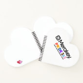 Merakey PRIDE Spiral Heart Shaped Notitieboek (Binnen)