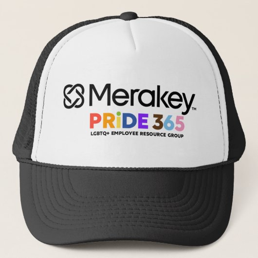 Merakey PRIDE Trucker Hat Pet (Voorkant)