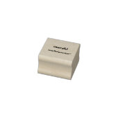 "Meraki" Rubberen stempel (Stempel)