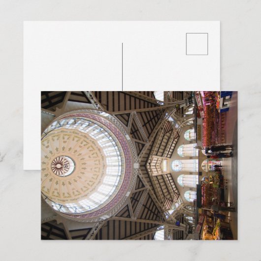 Mercado Central Briefkaart (Voorkant / Achterkant)